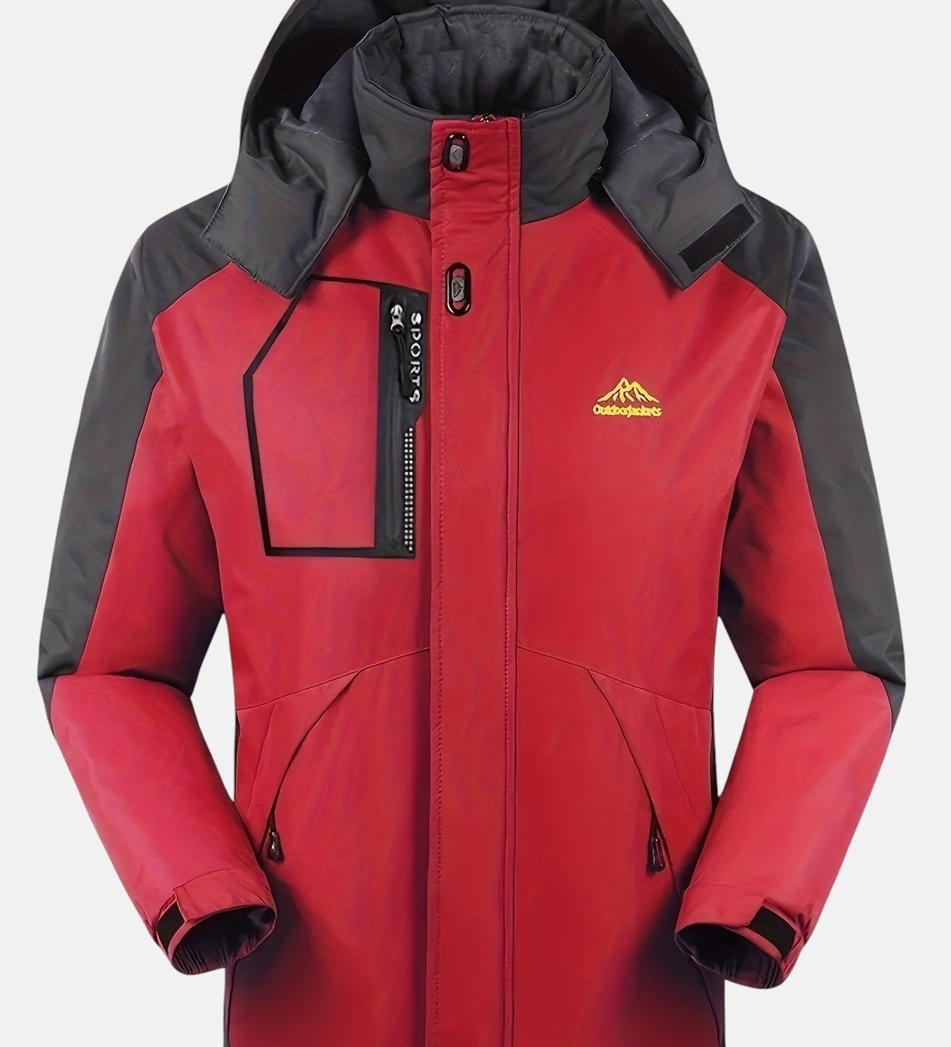 Tomás | Praktische Skijacke mit Kapuze und Taschen
