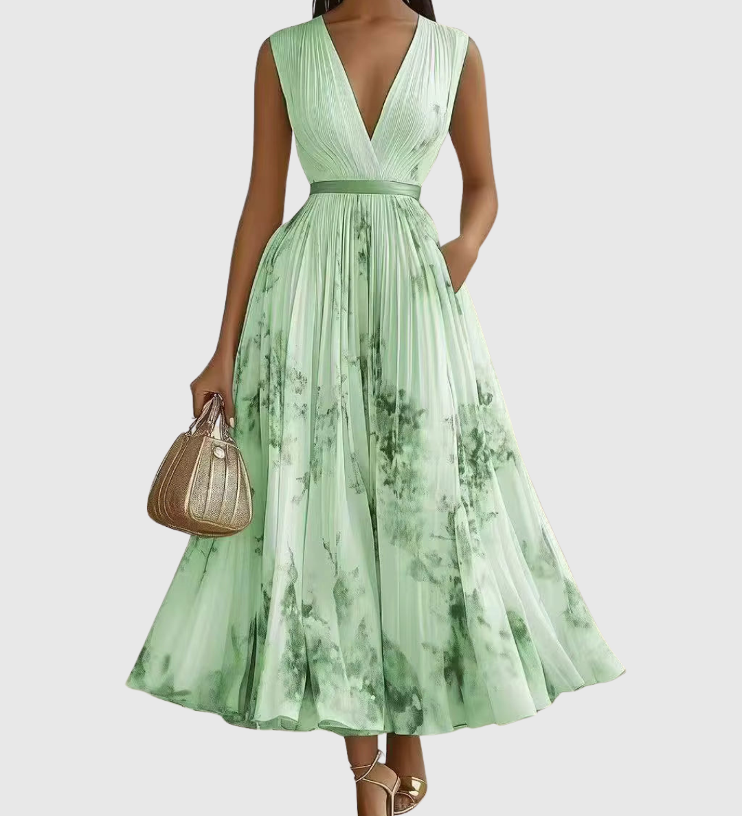 Regula - Elegantes Maxikleid mit Falten