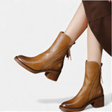 Maëlys - Lederstiefeletten