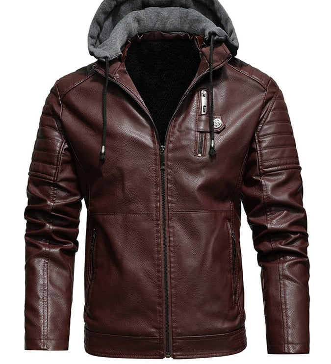 Pedro - Kapuzenjacke mit gefüttertem Fell