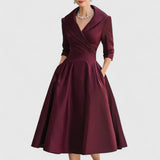 Nicoletta - Elegantes Midi-Kleid