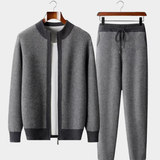 AlpenNord™ | Set aus feinster Merinowolle mit Muster