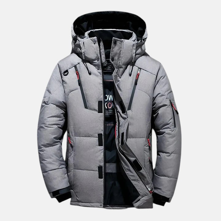 Rodri | Gepolsterte Skijacke mit Kapuze und Taschen