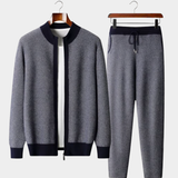 AlpenNord™ | Set aus feinster Merinowolle mit Muster