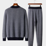 AlpenNord™ | Set aus feinster Merinowolle mit Muster