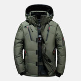 Rodri | Gepolsterte Skijacke mit Kapuze und Taschen