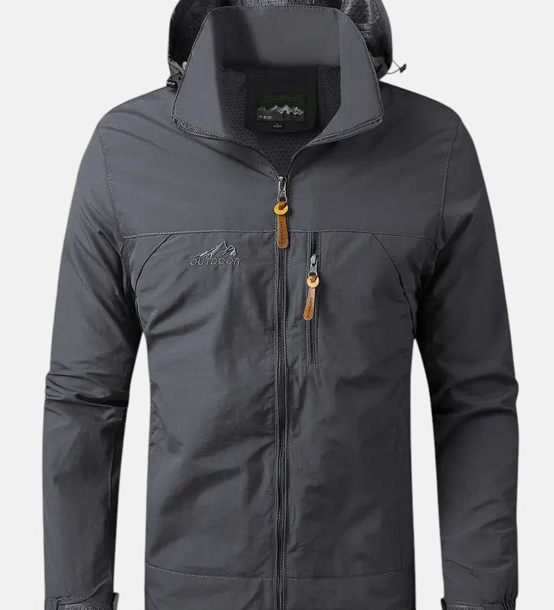 Alfonso | Wasserdichte Abenteurerjacke mit Kapuze