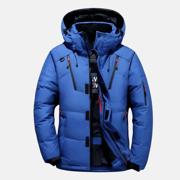 Rodri | Gepolsterte Skijacke mit Kapuze und Taschen