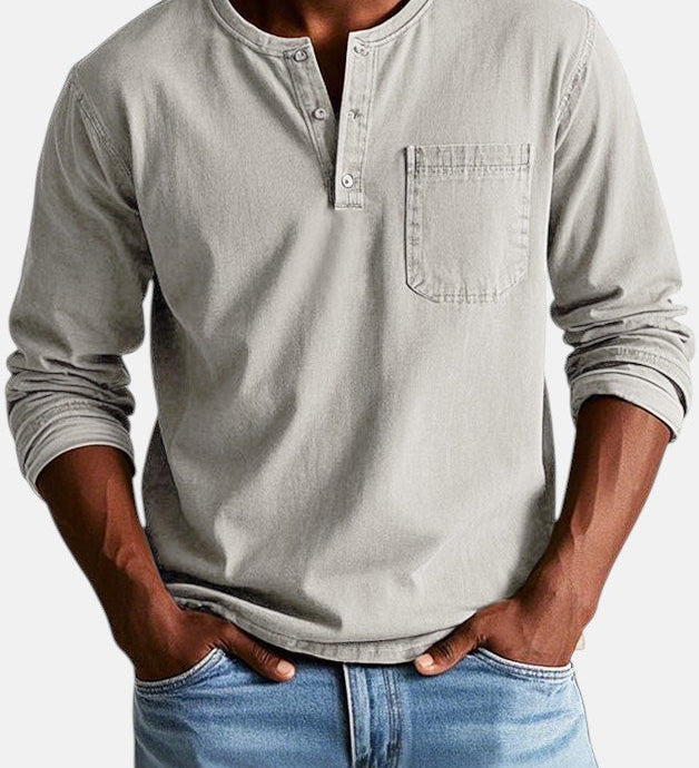 THEODORE | KLASSISCHER VINTAGE-PULLOVER