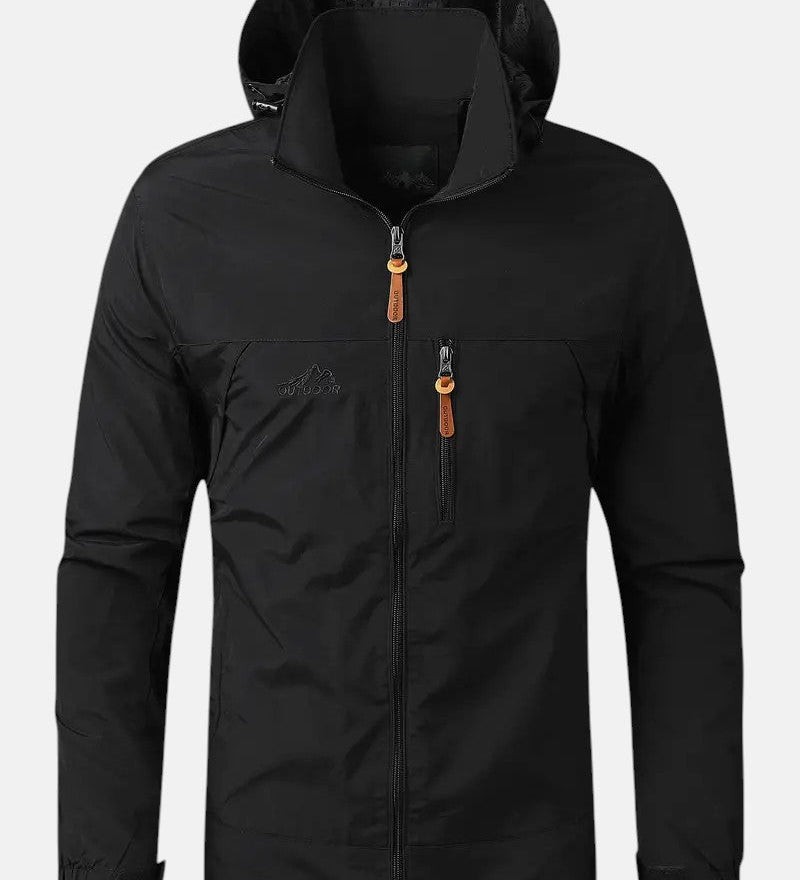Alfonso | Wasserdichte Abenteurerjacke mit Kapuze