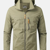 Alfonso | Wasserdichte Abenteurerjacke mit Kapuze