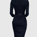 Delphine - Elegantes Midi-Kleid