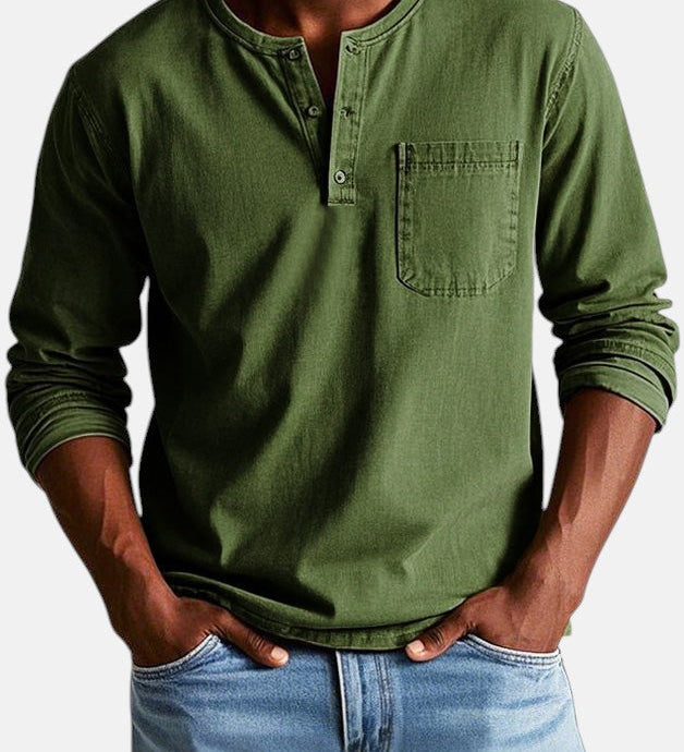 THEODORE | KLASSISCHER VINTAGE-PULLOVER