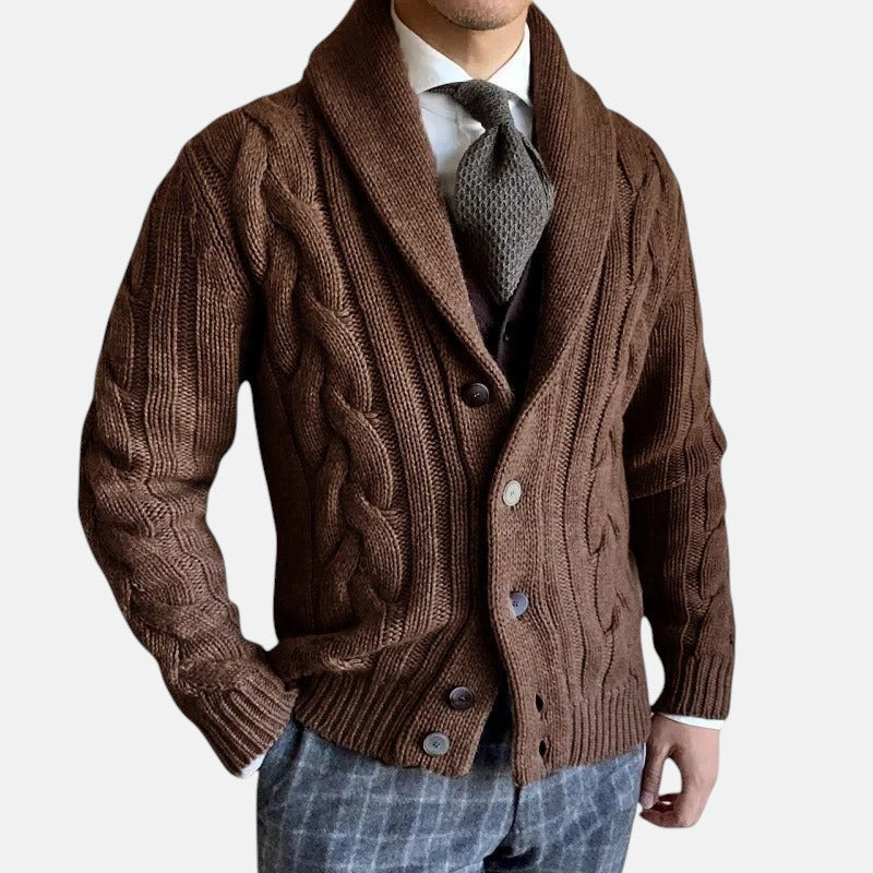 Alberto | Kabelstrick-Cardigan