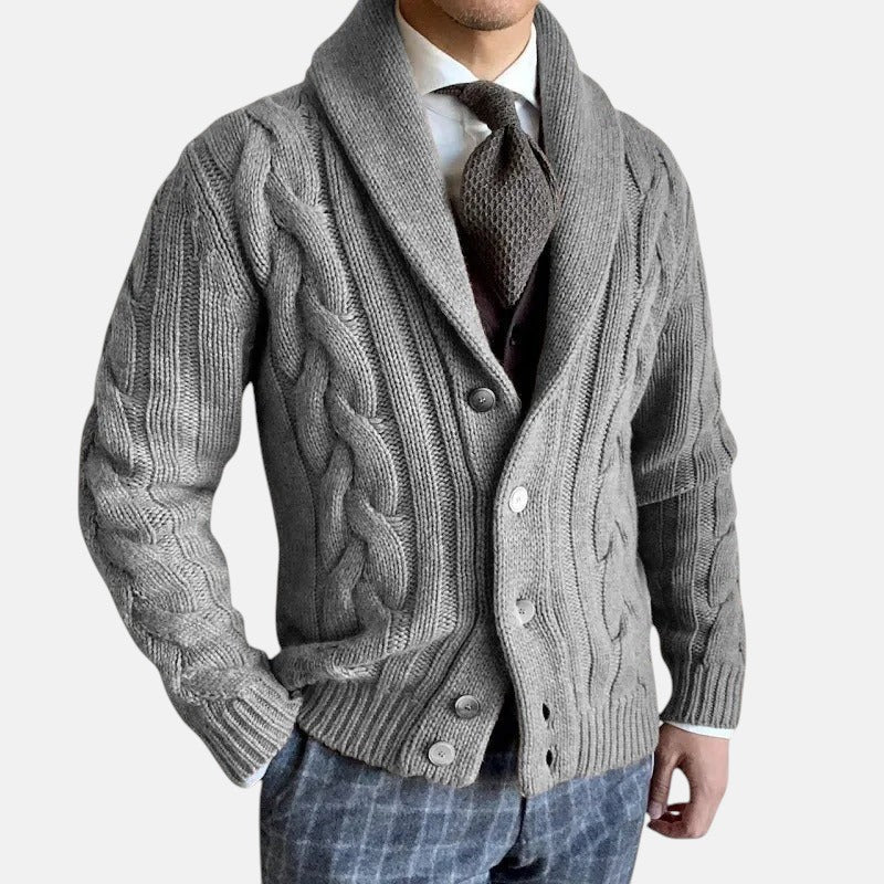 Alberto | Kabelstrick-Cardigan