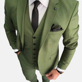 Rodri | Slim Fit 3-teiliger Anzug für Herren