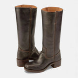 Brigitte - Klassische Reitstiefel mit Hohem Schaft