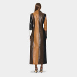 Céline - Langer Patchwork-Mantel