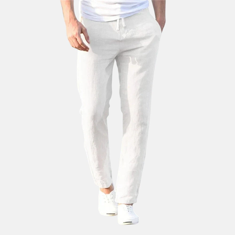 Hugo | Atmungsaktive Leinenhose