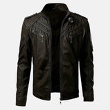 Artur | Lederjacke mit Taschen