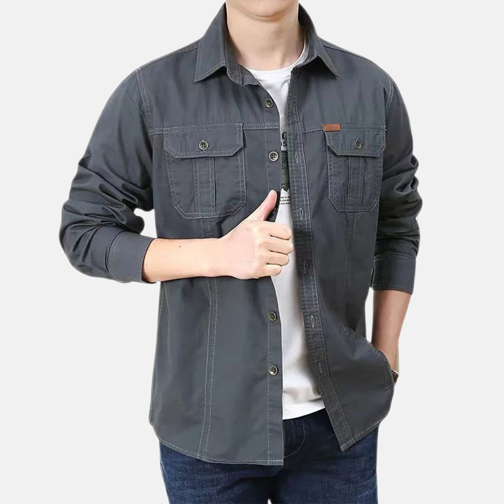 Luis | Langärmliges Hemd für die Arbeit