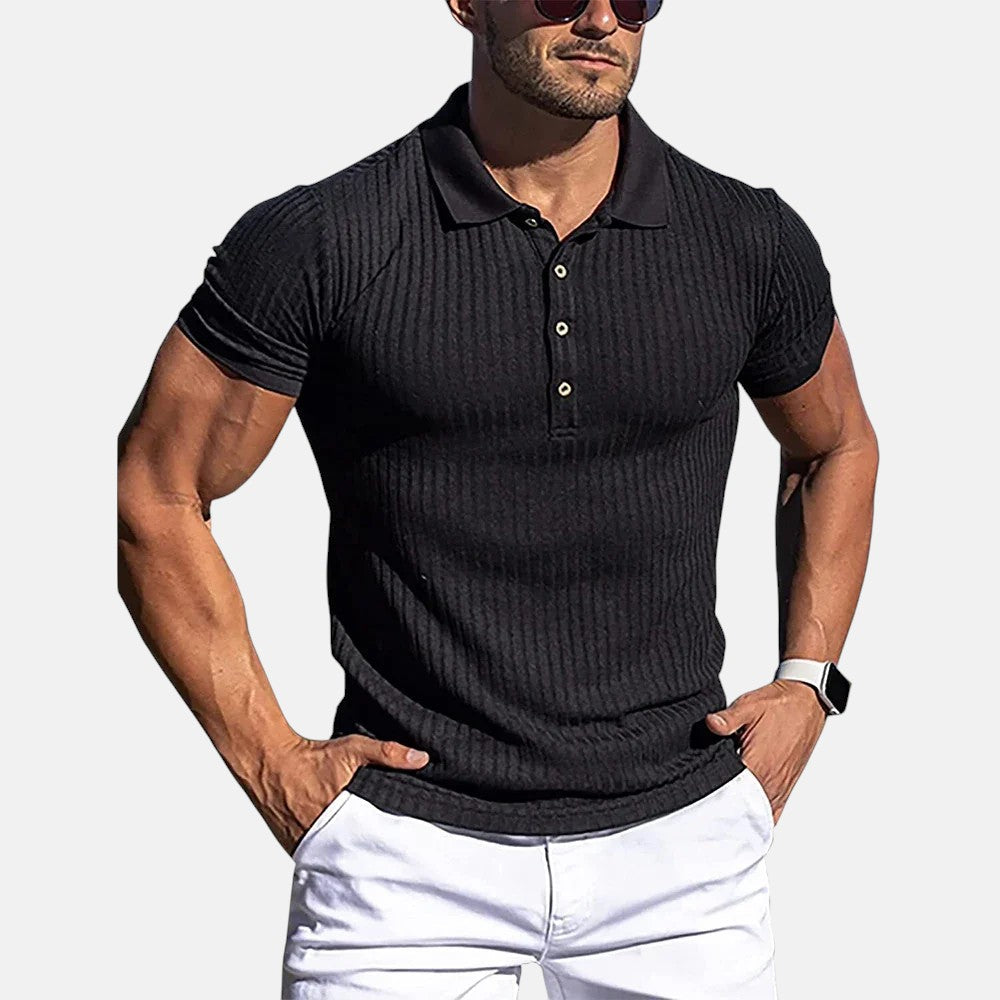 Lorenzo | Poloshirt mit kurzen Ärmeln