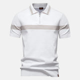 Alvaro | Kurzarm-Polo mit Reißverschluss