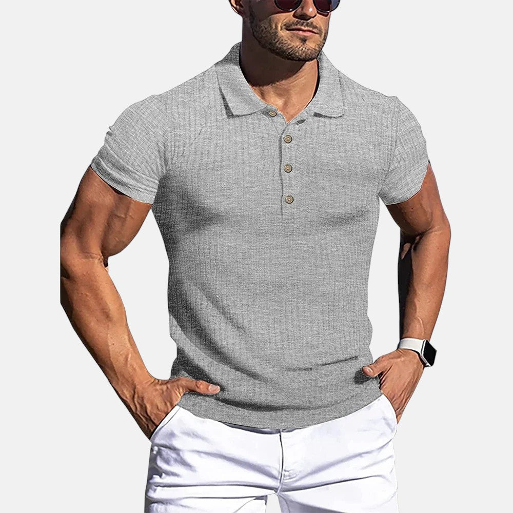 Lorenzo | Poloshirt mit kurzen Ärmeln