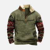 YELLOWSTONE | WOLLSWEATER MIT REISSVERSCHLUSS