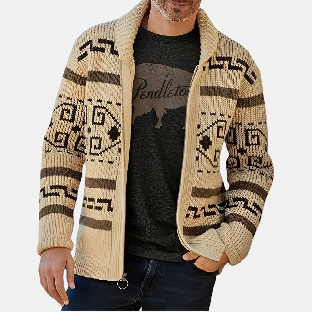 Íñigo | Tribal Strickjacke