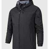 Miguel | Leichte wasserdichte Jacke mit Kapuze und Reißverschluss