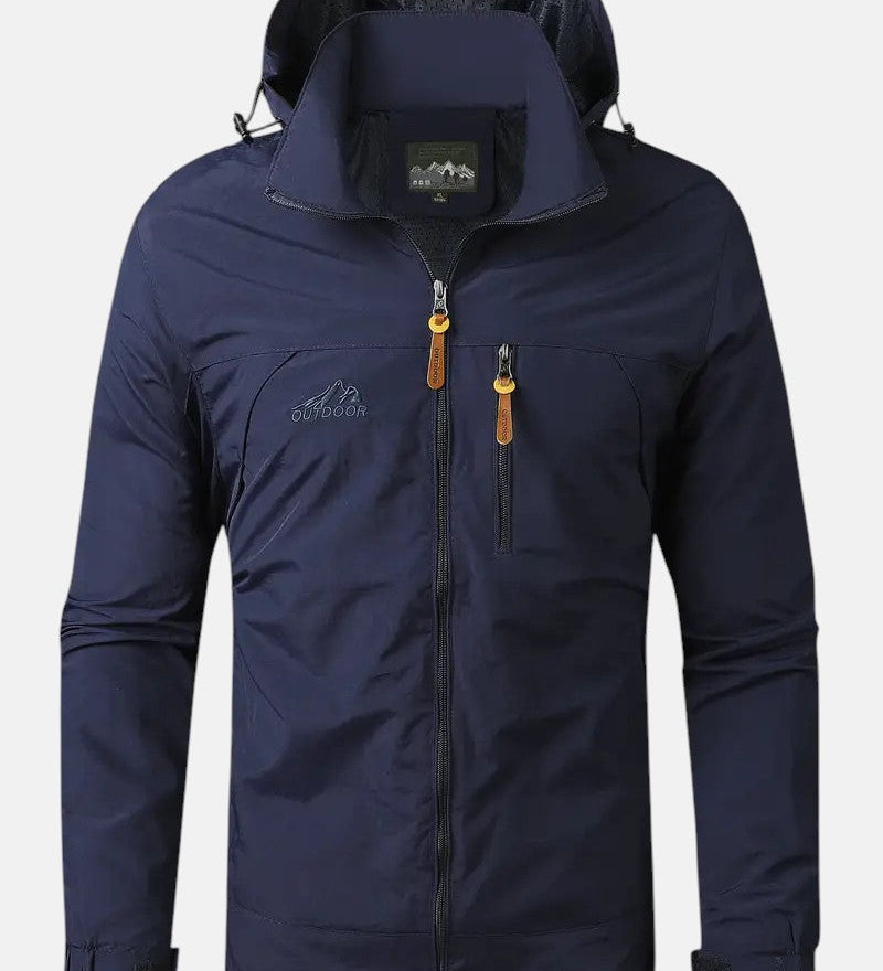 Alfonso | Wasserdichte Abenteurerjacke mit Kapuze