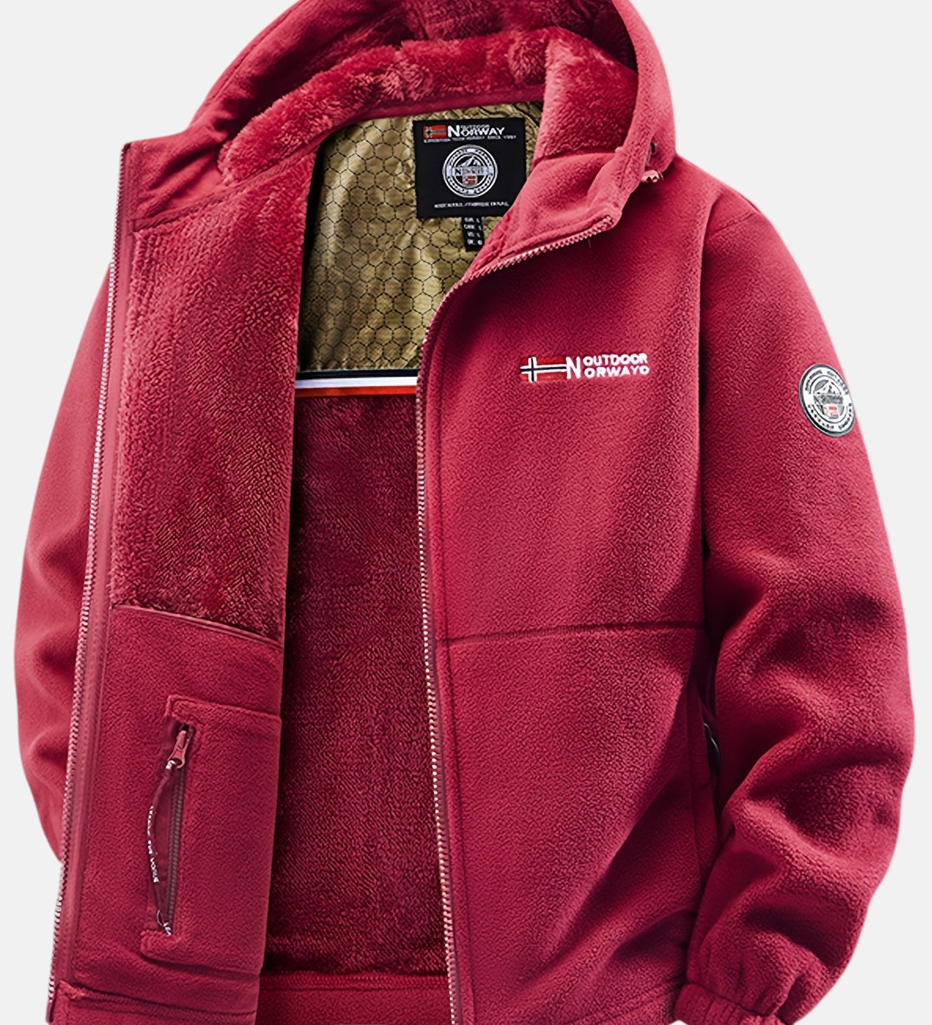 LUIS | WINTERJACKE MIT FLEECE-FUTTERUNG