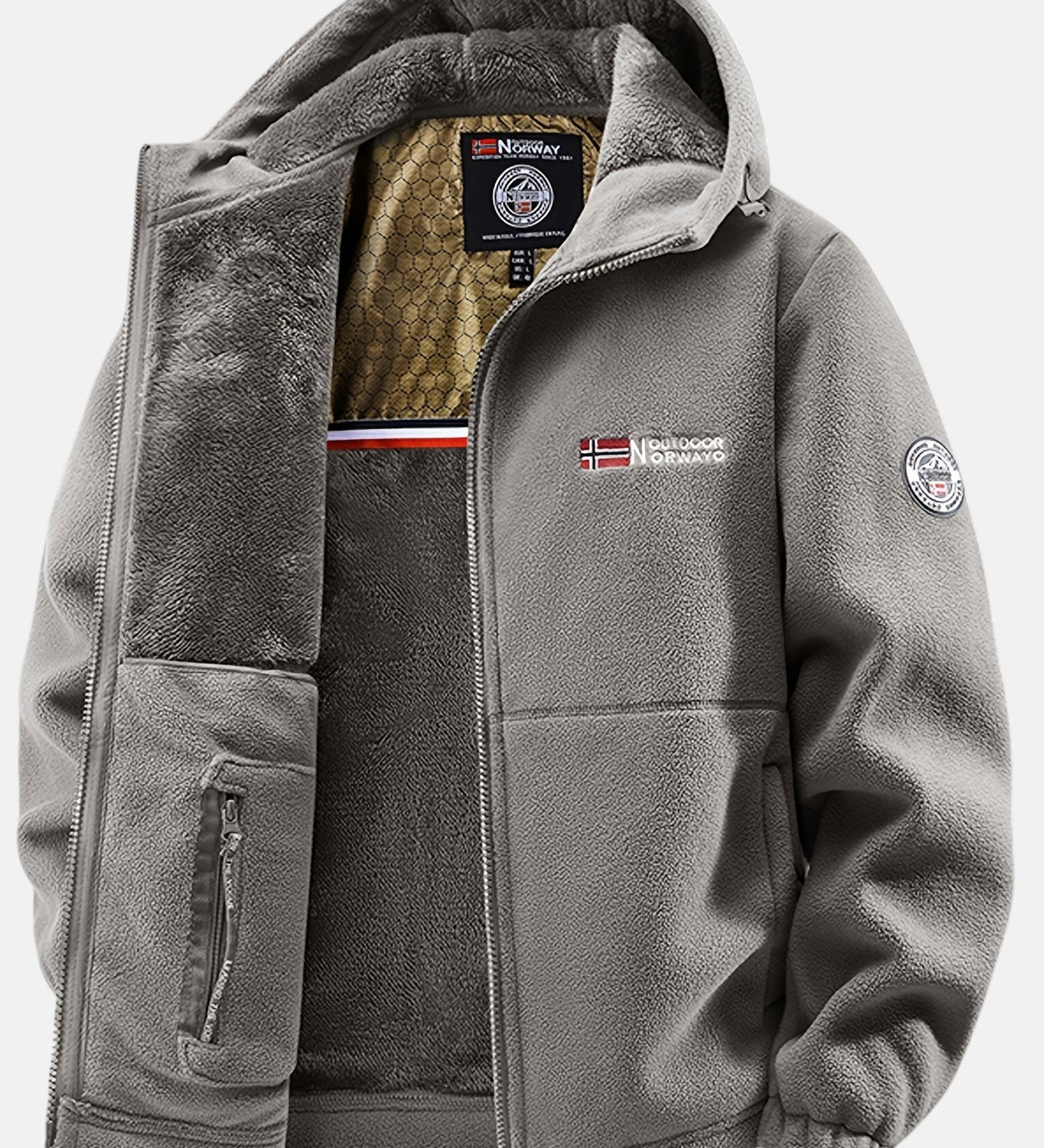 LUIS | WINTERJACKE MIT FLEECE-FUTTERUNG