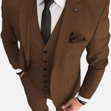 Rodri | Slim Fit 3-teiliger Anzug für Herren