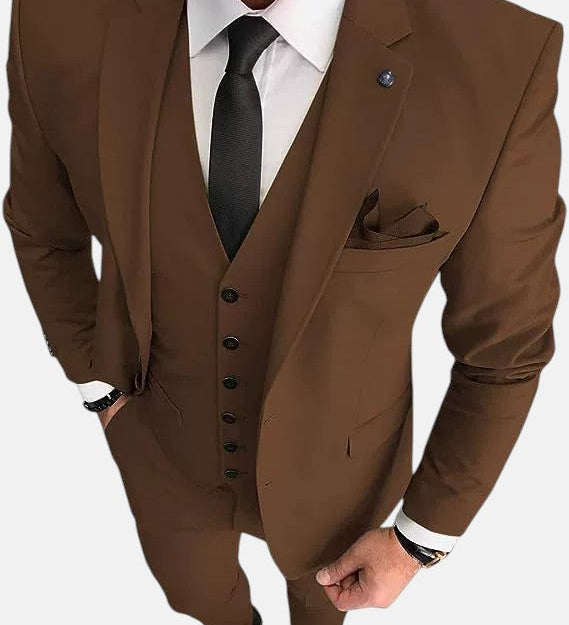 Rodri | Slim Fit 3-teiliger Anzug für Herren