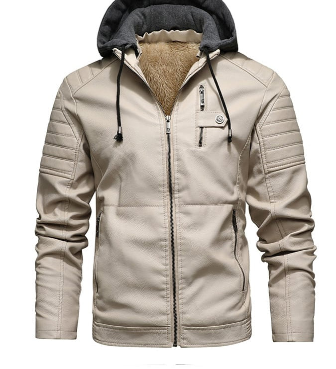 Pedro - Kapuzenjacke mit gefüttertem Fell