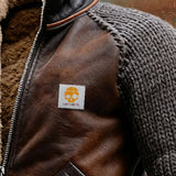 Pascual - Sherpa-Lederjacke