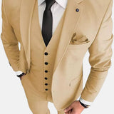 Rodri | Slim Fit 3-teiliger Anzug für Herren