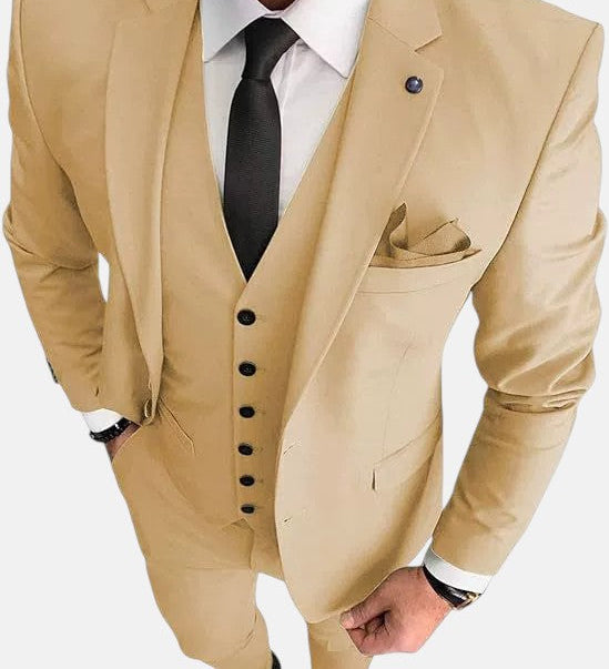 Rodri | Slim Fit 3-teiliger Anzug für Herren