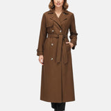 Ladina – Trenchcoat aus Wildleder