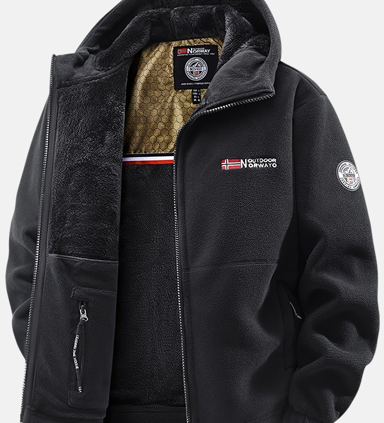 LUIS | WINTERJACKE MIT FLEECE-FUTTERUNG