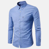 Javier | Langärmliges Button-Down-Hemd