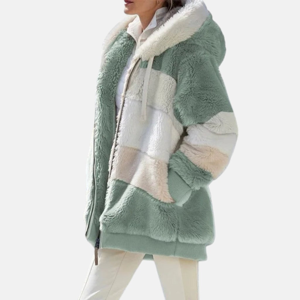 Roberta - Damen Winterjacke mit Kapuze