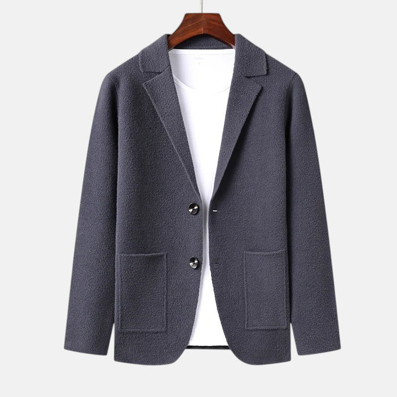 Rodrigo | Blazer-Stil Cardigan mit aufgesetzten Taschen