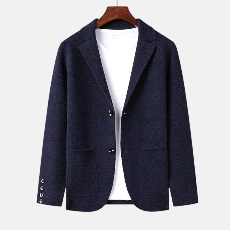 Rodrigo | Blazer-Stil Cardigan mit aufgesetzten Taschen
