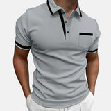 Alberto | Kurzarm-Polo Slim