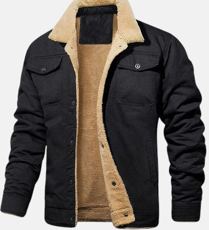 Alfonso | Gepolsterte Bomberjacke mit Reißverschluss