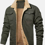 Alfonso | Gepolsterte Bomberjacke mit Reißverschluss