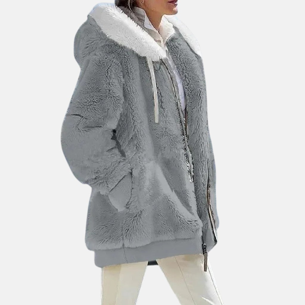 Roberta - Damen Winterjacke mit Kapuze